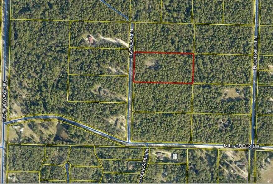 5 Acres of Residential Land for Sale in DeFuniak Springs, Florida
