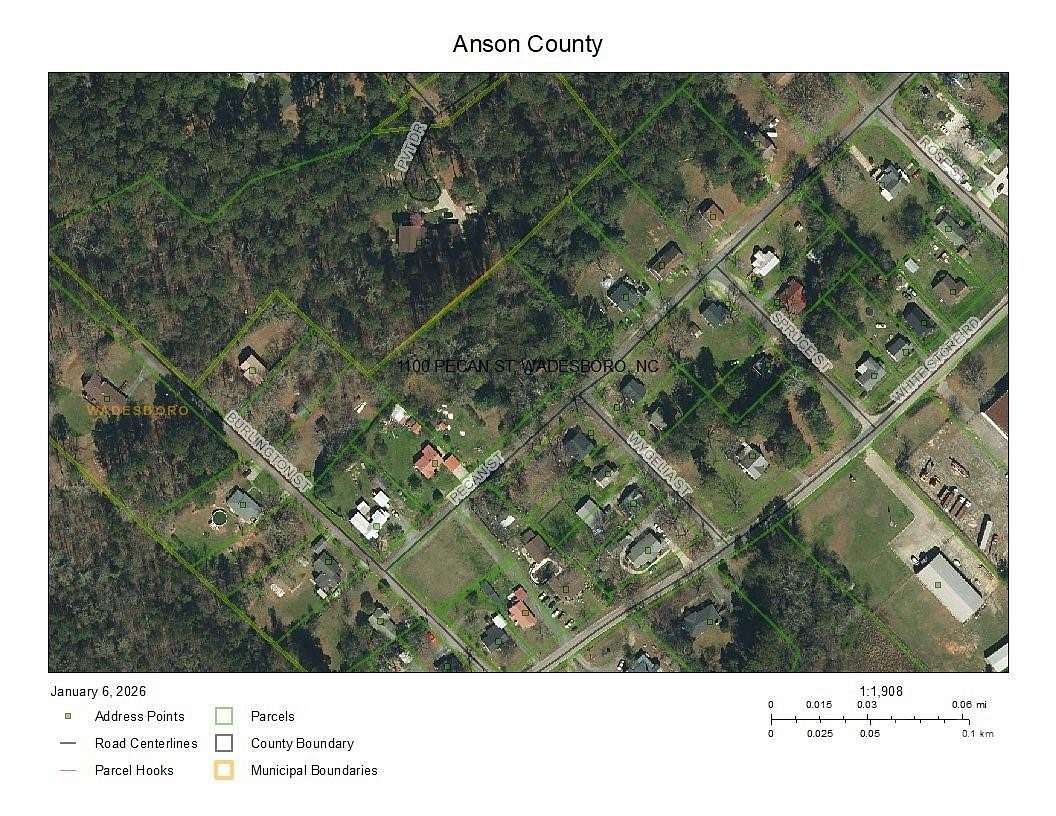 1.52 Acres of Residential Land for Sale in Wadesboro, North Carolina