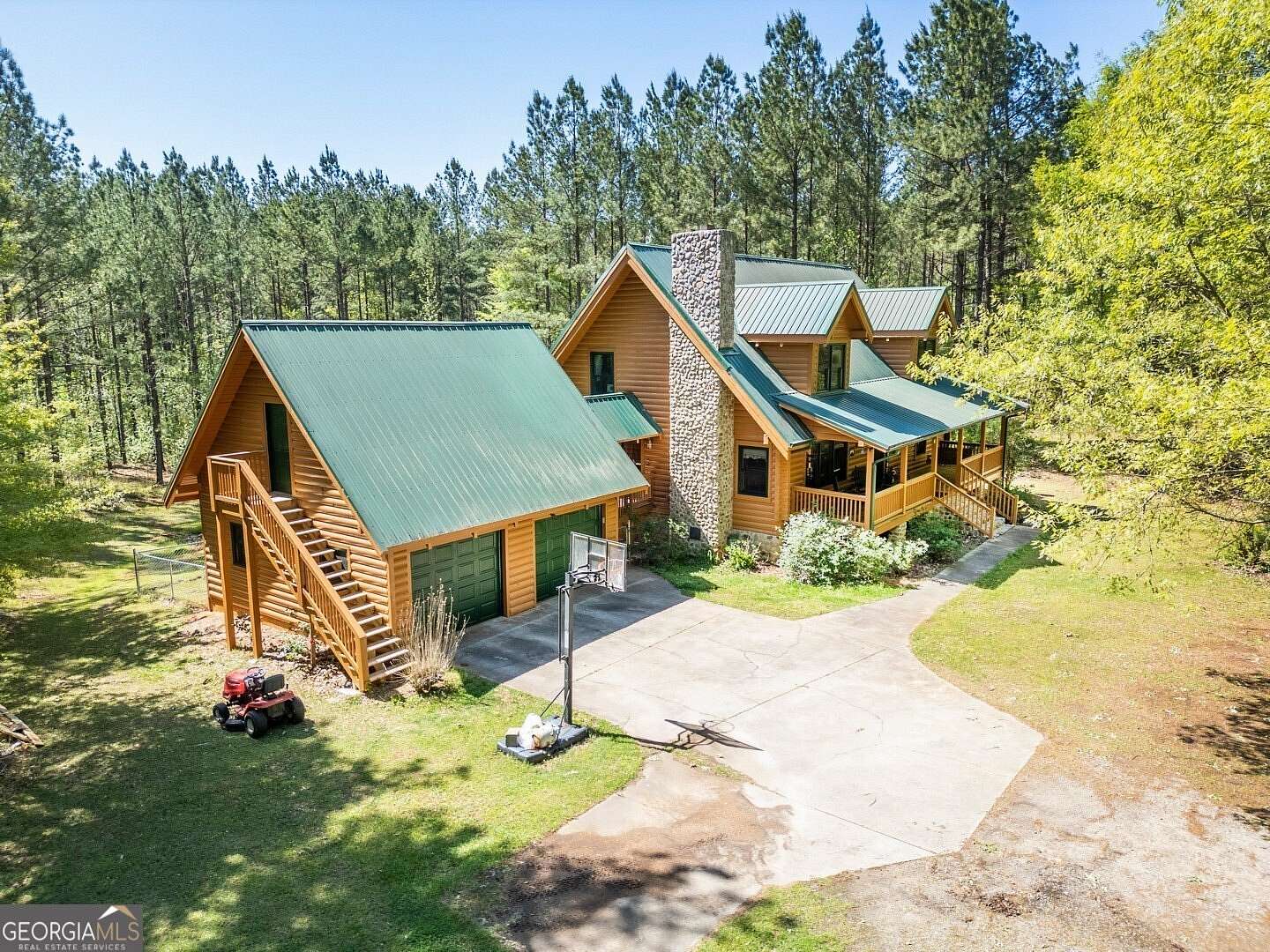 10.2 Acres of Land with Home for Sale in Monticello, Georgia