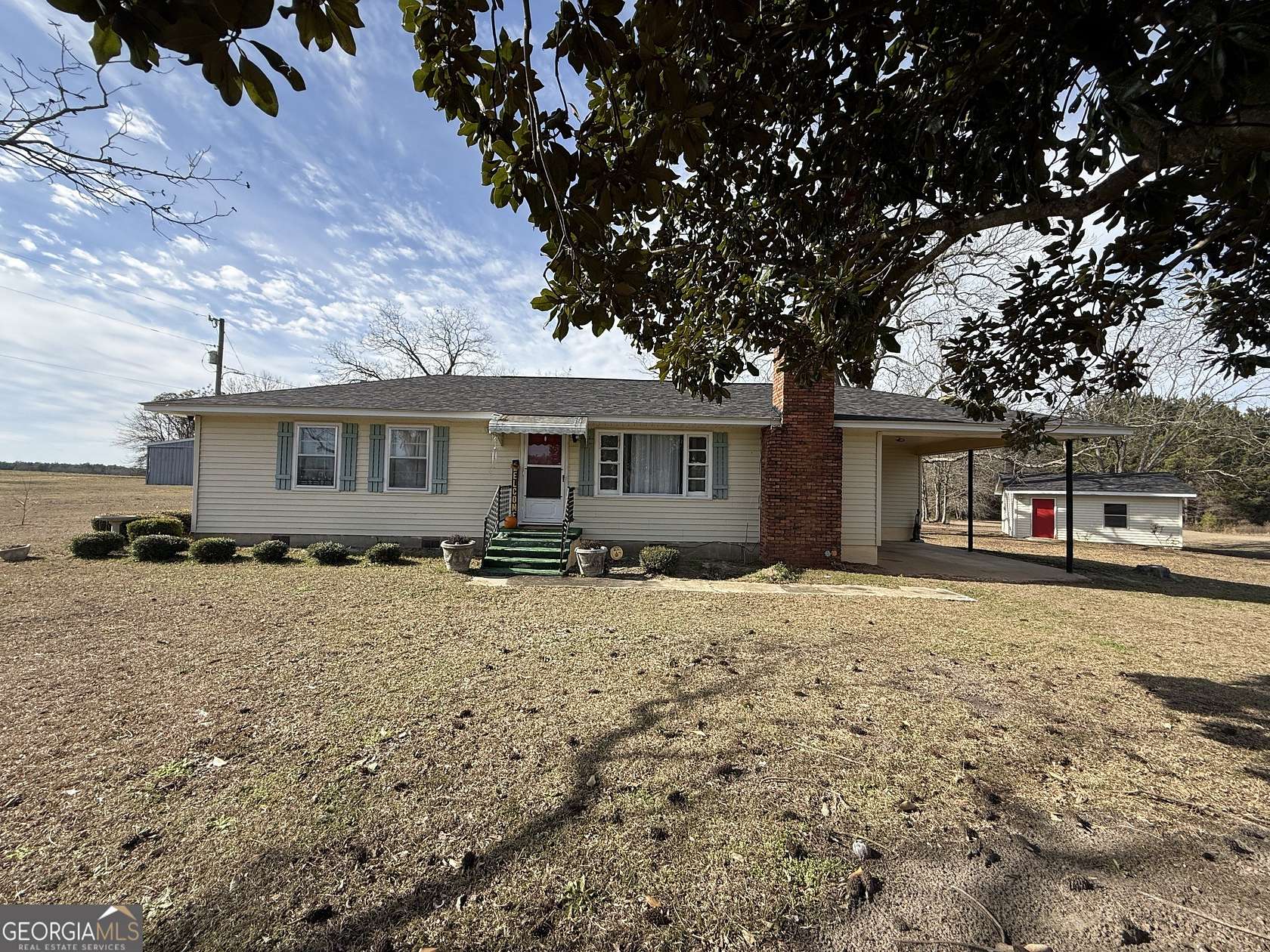 2 Acres of Land with Home for Sale in Abbeville, Georgia