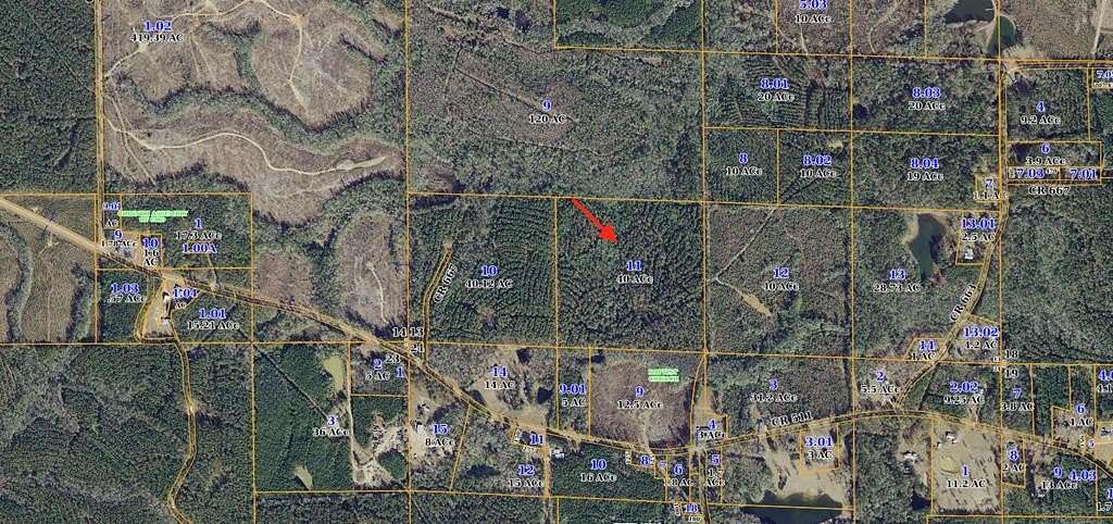 40 Acres of Recreational Land for Sale in Quitman, Mississippi