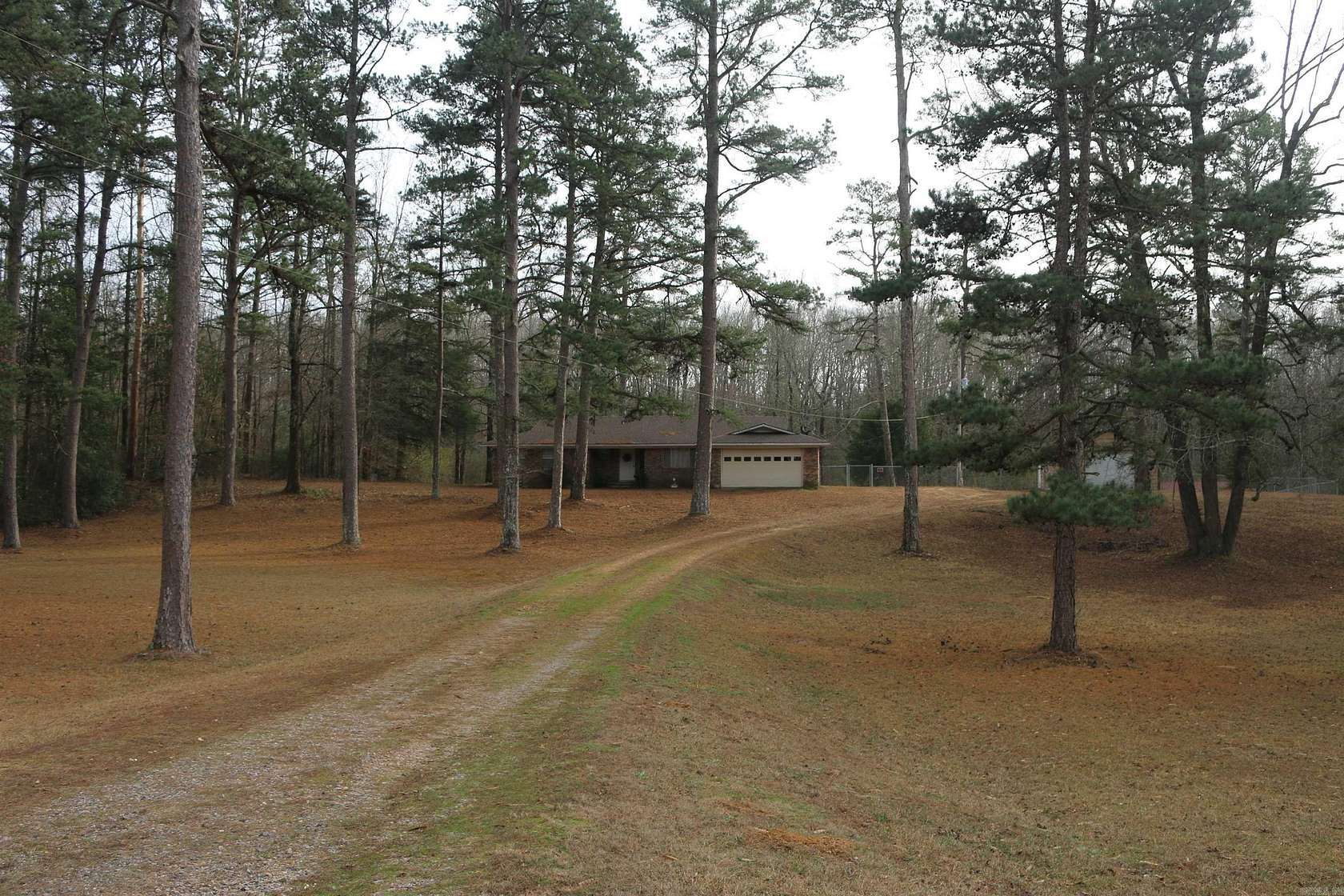 25.8 Acres of Recreational Land with Home for Sale in Umpire, Arkansas