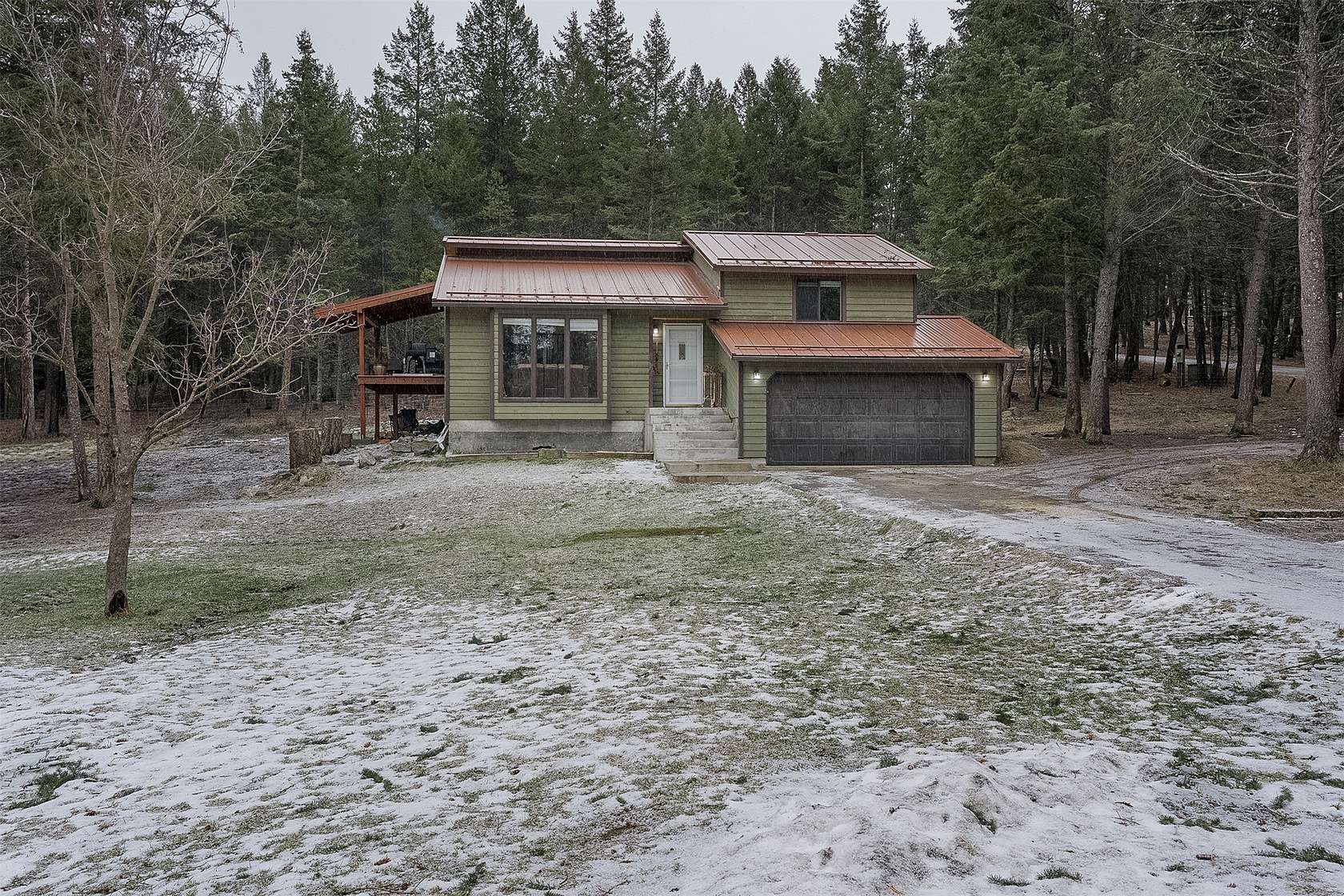 5 Acres of Land with Home for Sale in Eureka, Montana