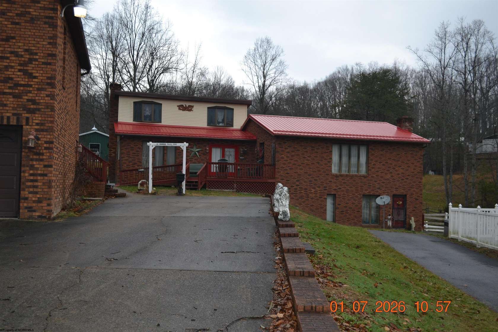 2 Acres of Land with Home for Sale in Napier, West Virginia