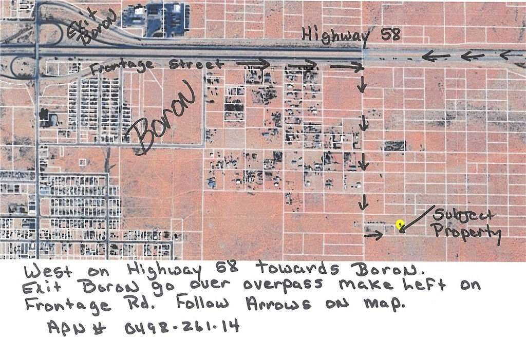 0.64 Acres of Residential Land for Sale in Boron, California