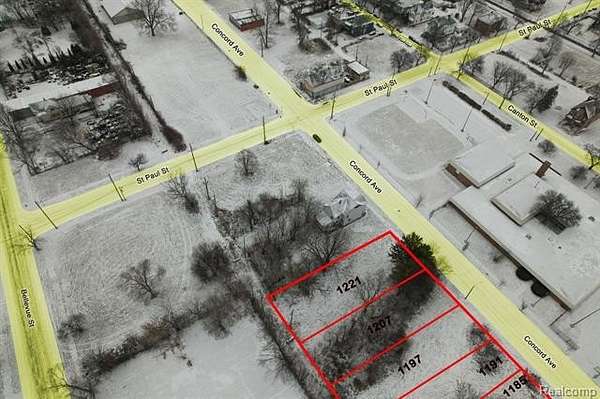 0.16 Acres of Residential Land for Sale in Detroit, Michigan