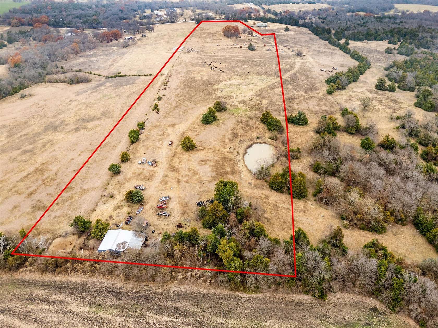 26.6 Acres of Agricultural & Residential Land for Sale in Sherman, Texas