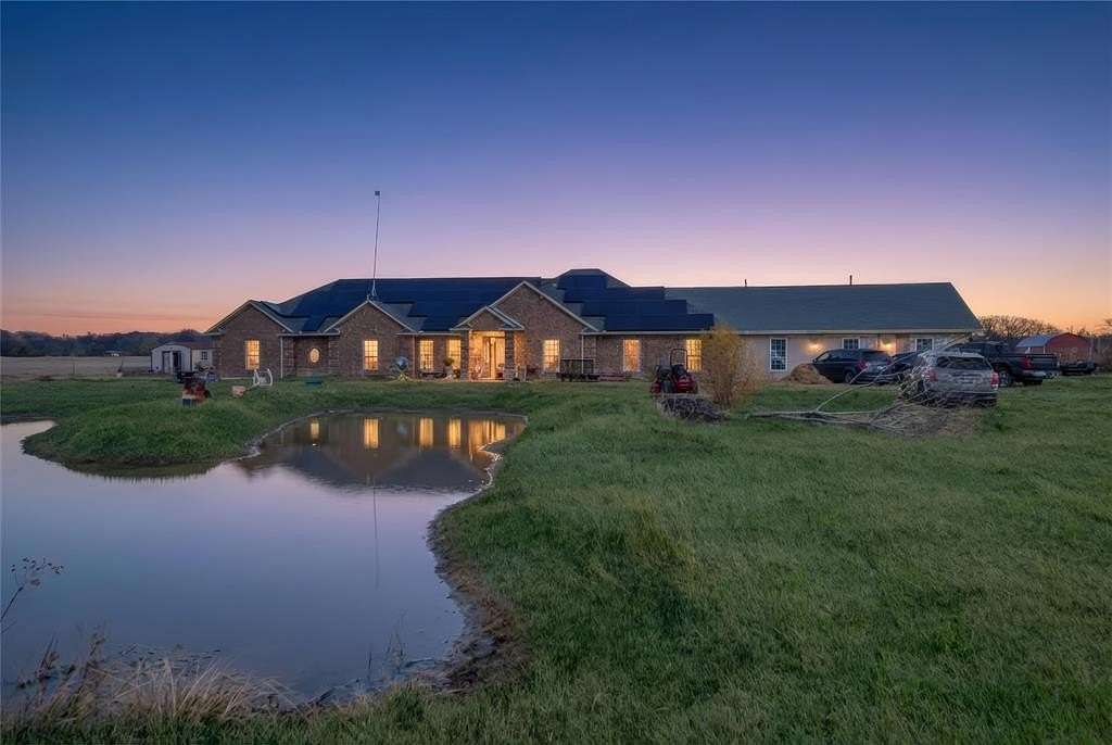 31.7 Acres of Recreational Land with Home for Sale in Wills Point, Texas