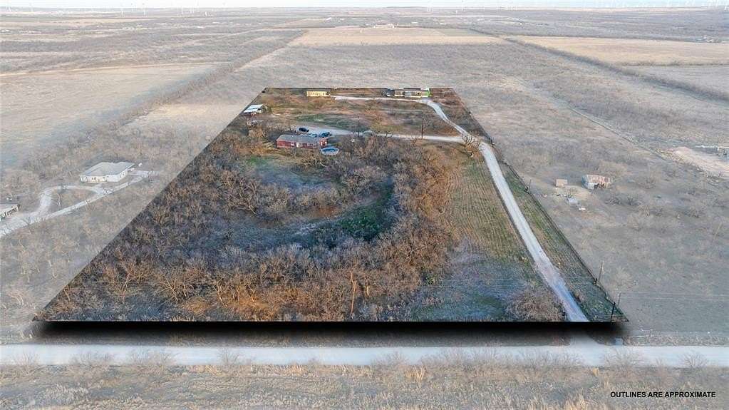 8.33 Acres of Land with Home for Sale in Abilene, Texas