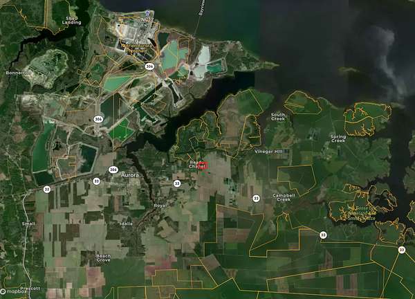 30 Acres of Recreational Land & Farm for Sale in Aurora, North Carolina