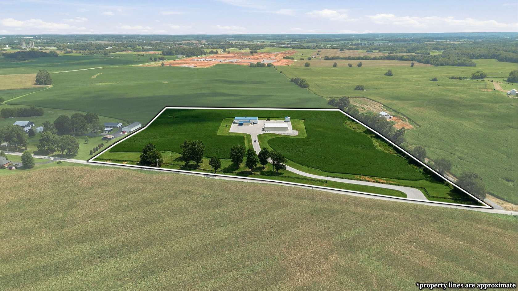 14 Acres of Commercial Land for Sale in Franklin, Kentucky
