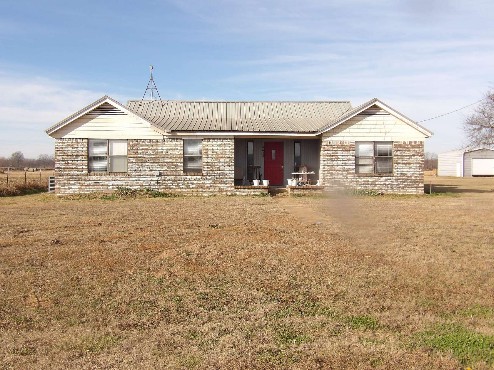 30 Acres of Land with Home for Sale in Boswell, Oklahoma