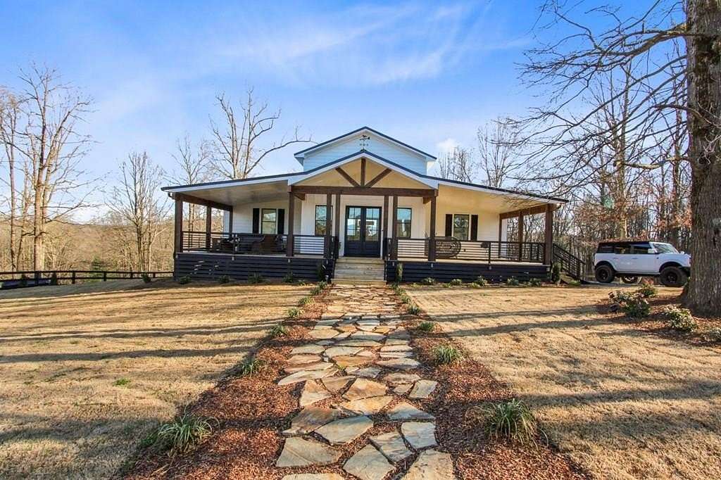 24.2 Acres of Agricultural Land with Home for Sale in Ellijay, Georgia