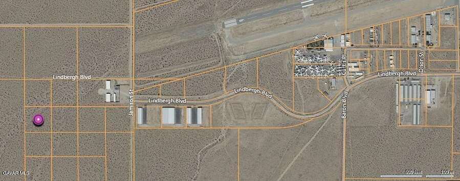 2.5 Acres of Commercial Land for Sale in California City, California