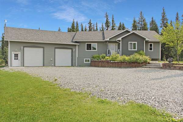 4.3 Acres of Land with Home for Sale in Delta Junction, Alaska