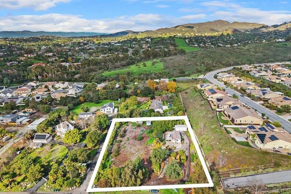 1.57 Acres of Residential Land with Home for Sale in Vista, California