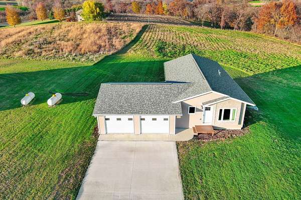 3 Acres of Residential Land with Home for Sale in Dorchester, Iowa