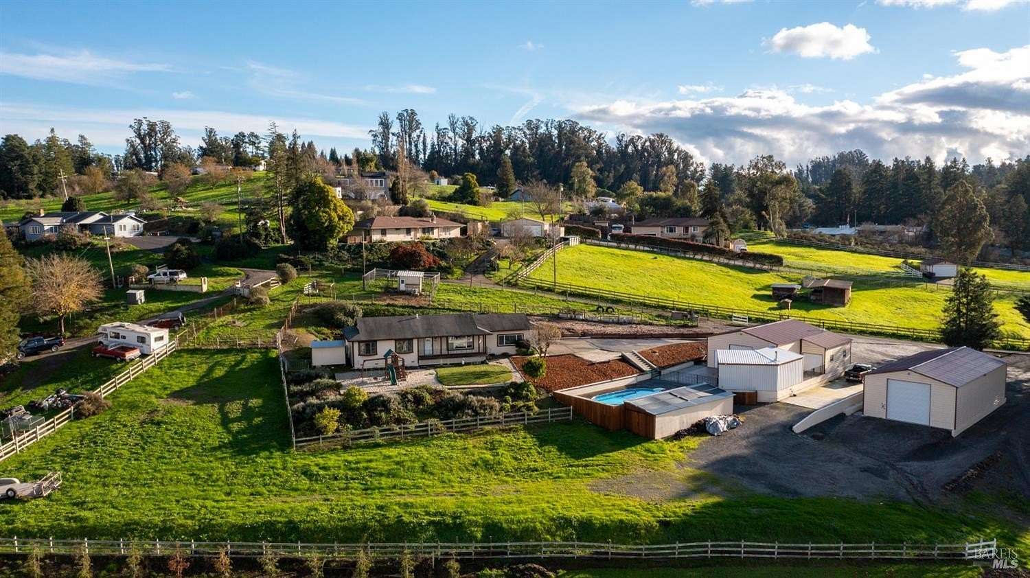 1.8 Acres of Residential Land with Home for Sale in Cotati, California