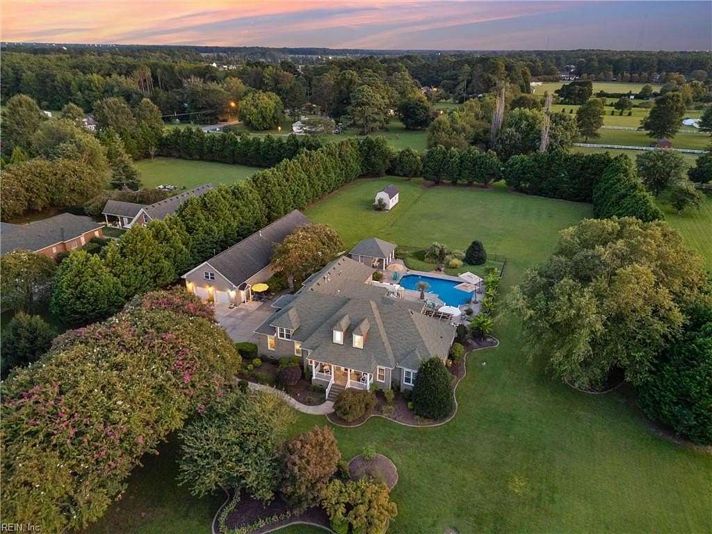 3 Acres of Residential Land with Home for Sale in Chesapeake, Virginia