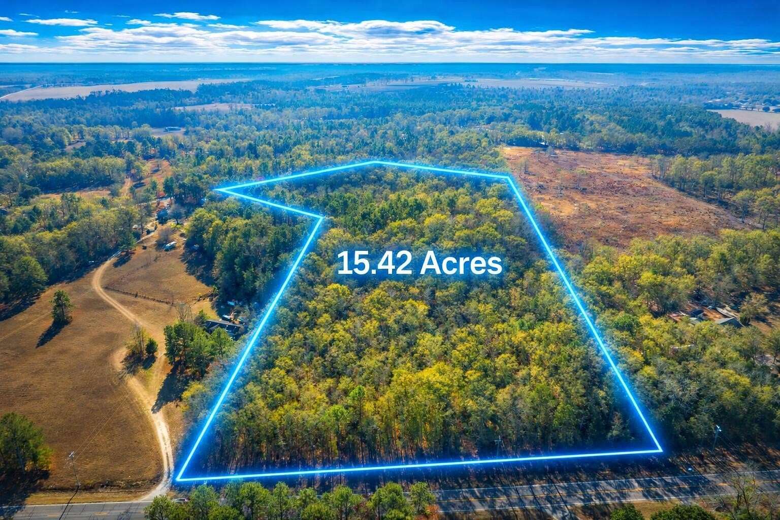 15.4 Acres of Recreational Land for Sale in Wagener, South Carolina