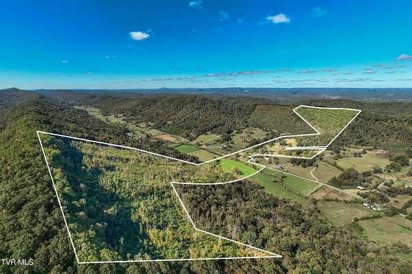 110 Acres of Agricultural Land for Sale in Rogersville, Tennessee