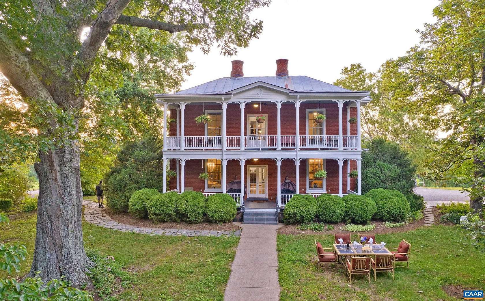 35 Acres of Agricultural Land with Home for Sale in Lovingston, Virginia