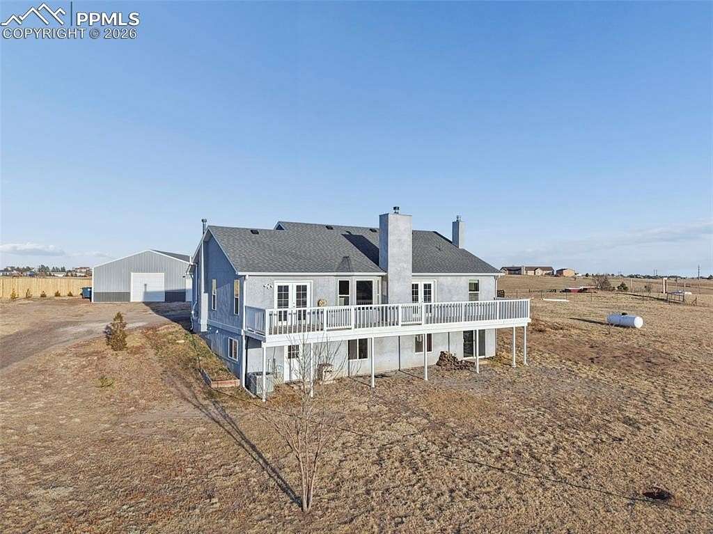 5 Acres of Land with Home for Sale in Peyton, Colorado