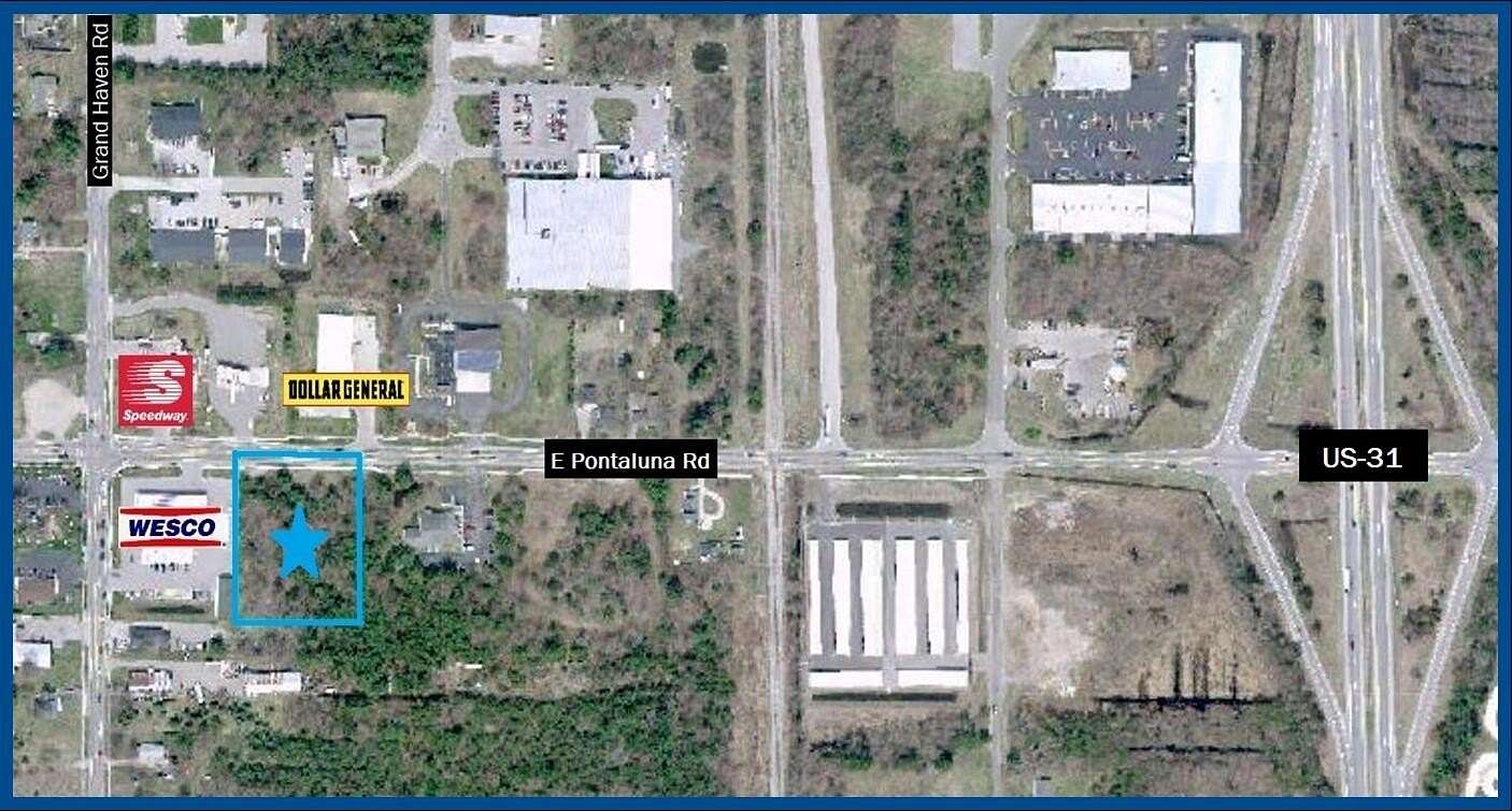 2.12 Acres of Commercial Land for Sale in Norton Shores, Michigan