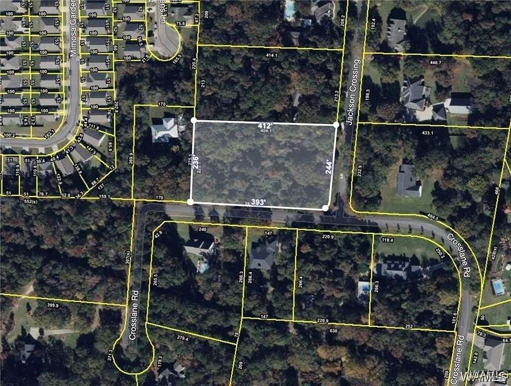2.25 Acres of Residential Land for Sale in Tuscaloosa, Alabama