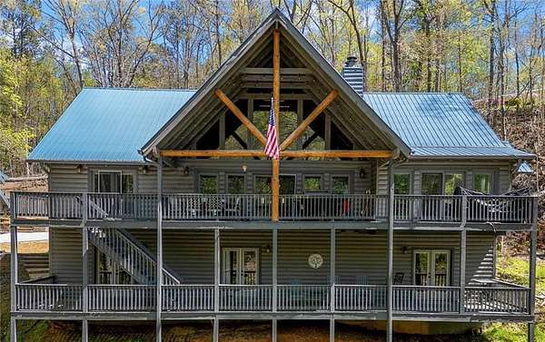 4 Acres of Residential Land with Home for Sale in Waleska, Georgia