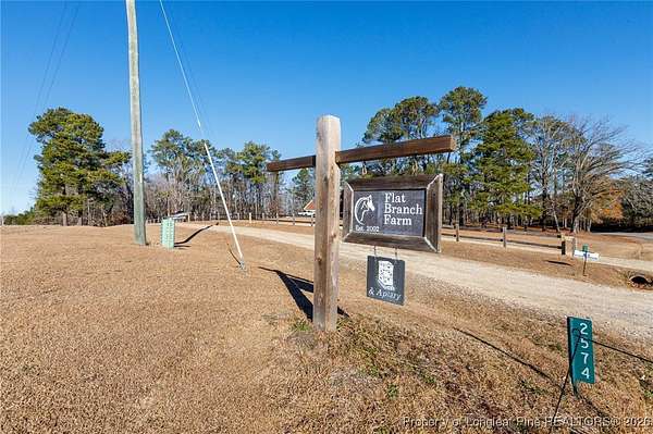 22.1 Acres of Agricultural Land with Home for Sale in Lillington, North Carolina