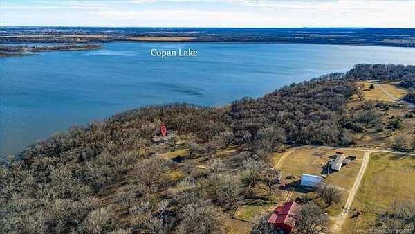 1.7 Acres of Residential Land with Home for Sale in Copan, Oklahoma