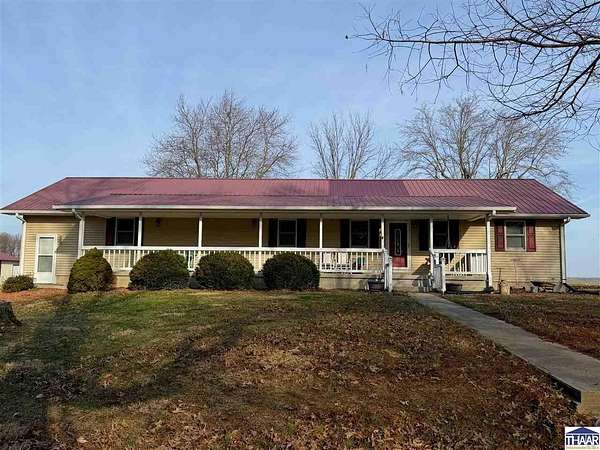 24.3 Acres of Agricultural Land with Home for Sale in Jasonville, Indiana