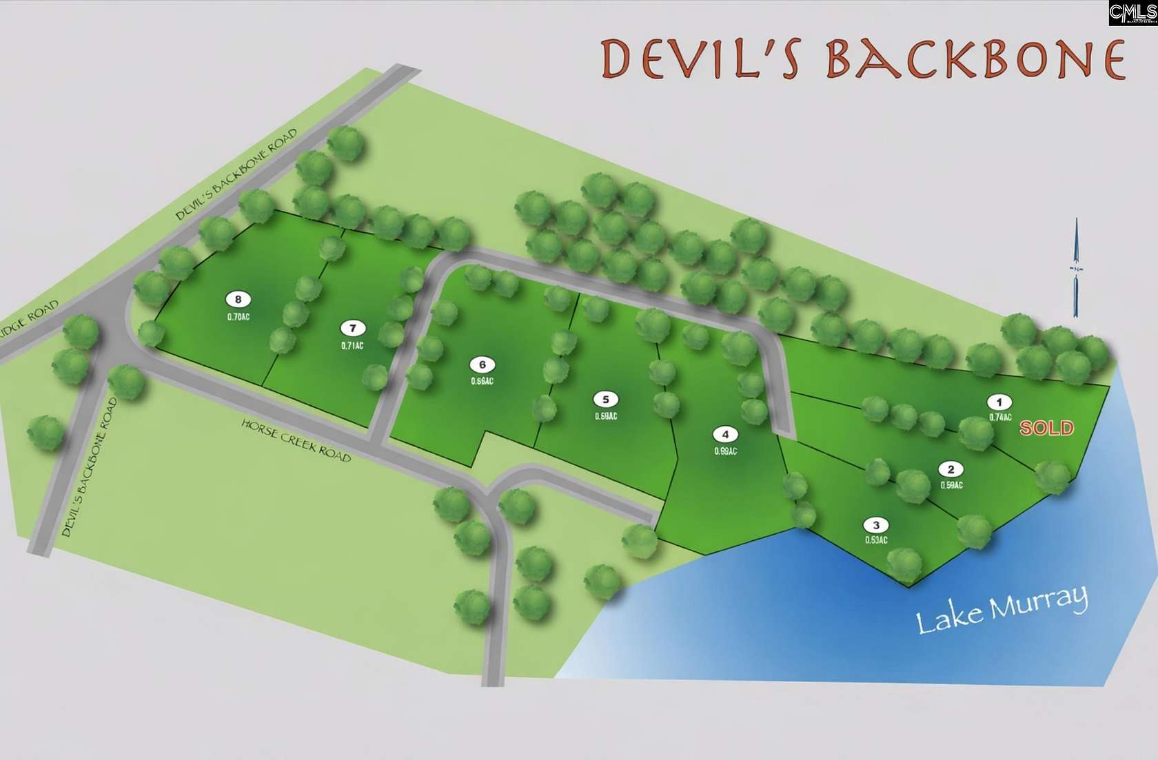 0.59 Acres of Residential Land for Sale in Leesville, South Carolina