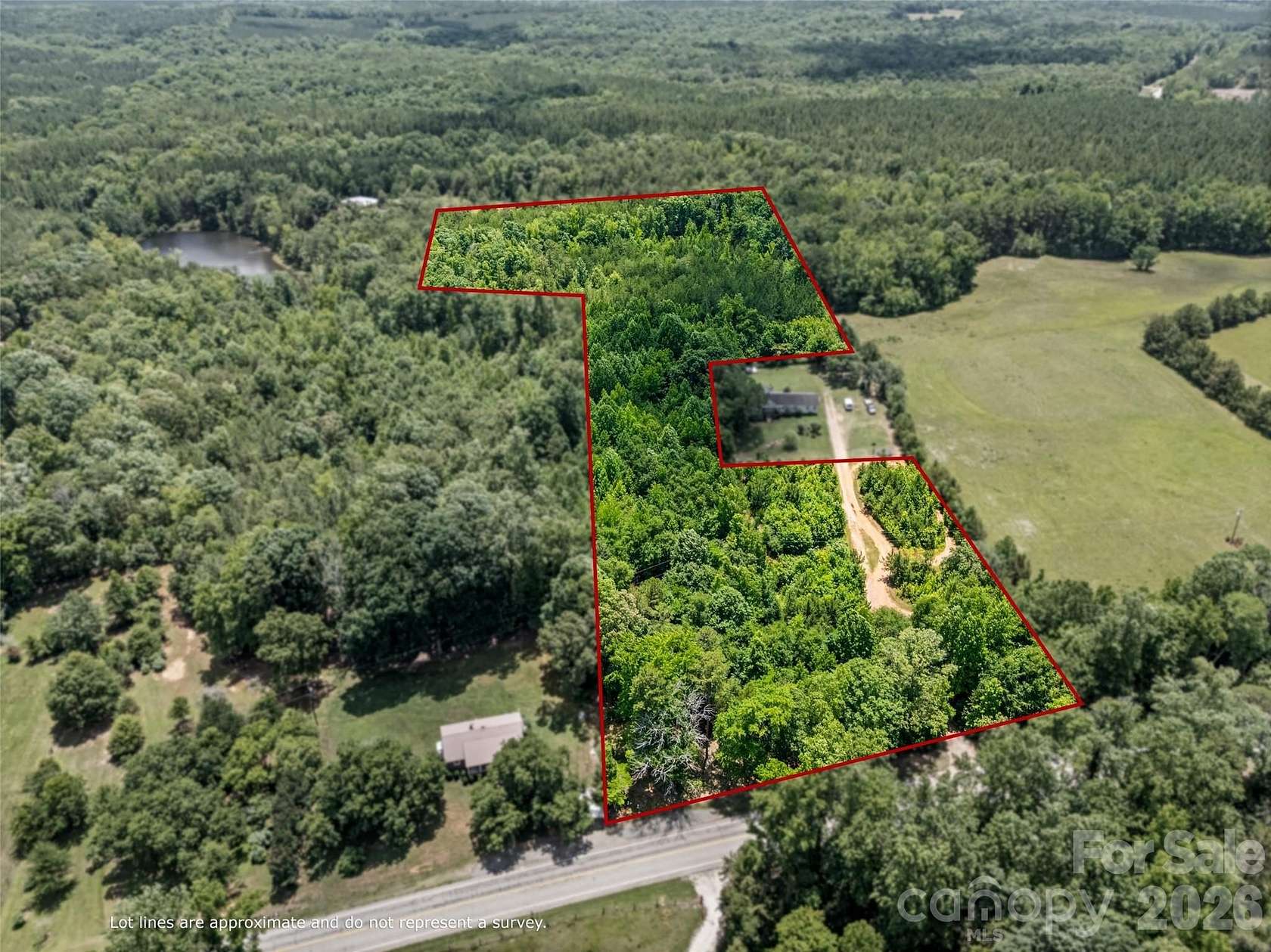 11 Acres of Recreational & Residential Land for Sale in Smyrna, South Carolina