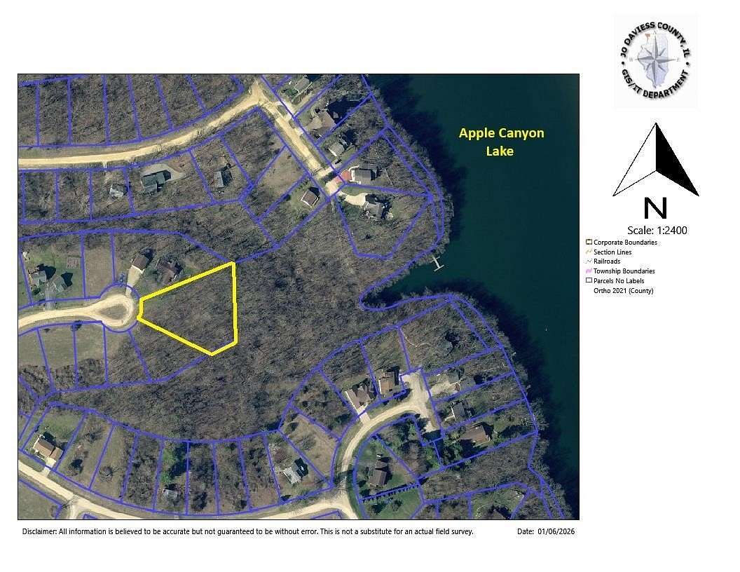 1 Acre of Residential Land for Sale in Apple River, Illinois