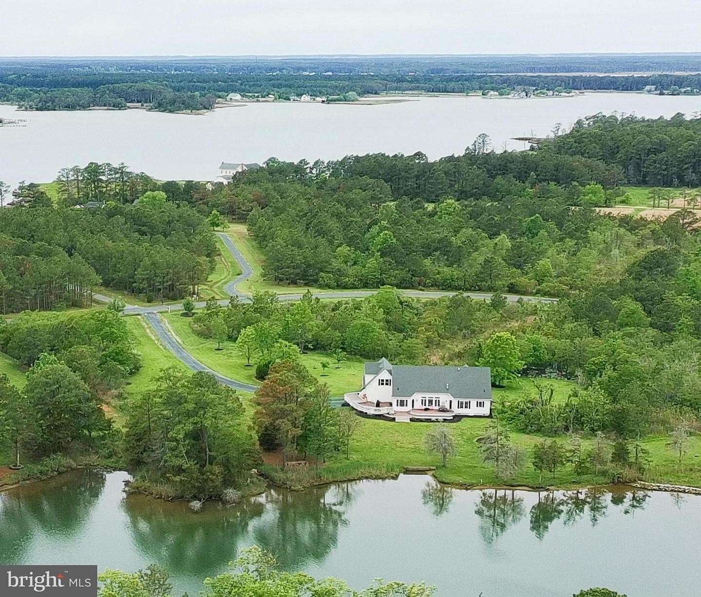 5.5 Acres of Land with Home for Sale in Cambridge, Maryland
