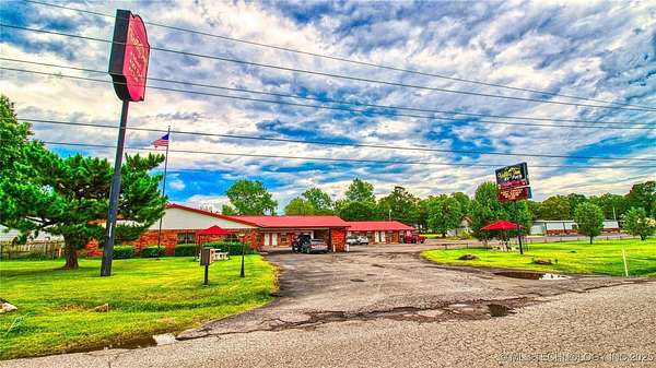 14.8 Acres of Improved Commercial Land for Sale in McAlester, Oklahoma