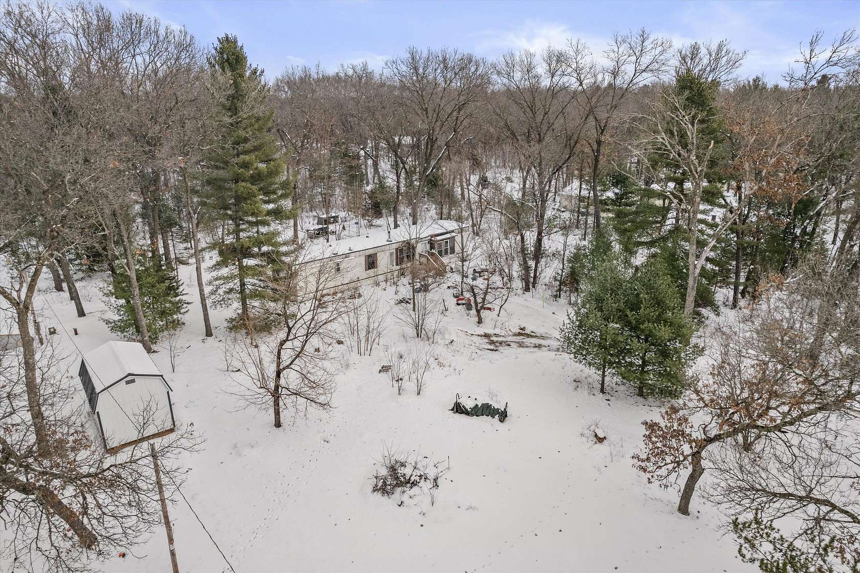 1.78 Acres of Residential Land with Home for Sale in Grand Marsh, Wisconsin
