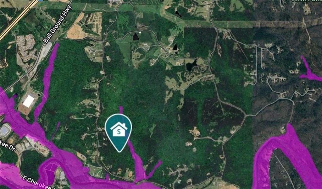 48 Acres of Land for Sale in Ball Ground, Georgia