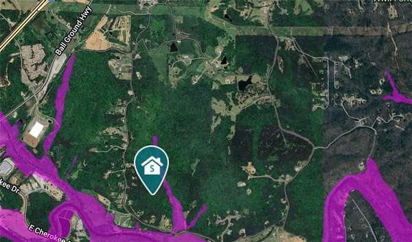 48 Acres of Land for Sale in Ball Ground, Georgia