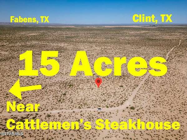 15 Acres of Land for Sale in El Paso, Texas