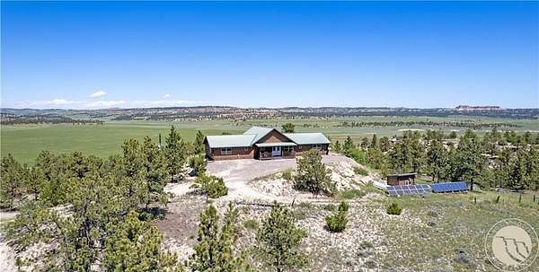 541 Acres of Recreational Land with Home for Sale in Shepherd, Montana