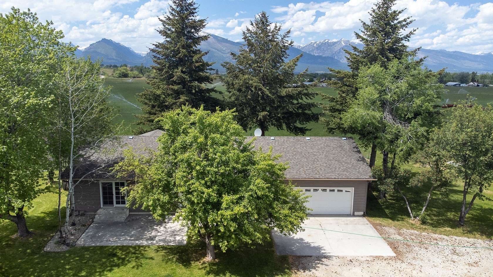 14.4 Acres of Land with Home for Sale in Hamilton, Montana