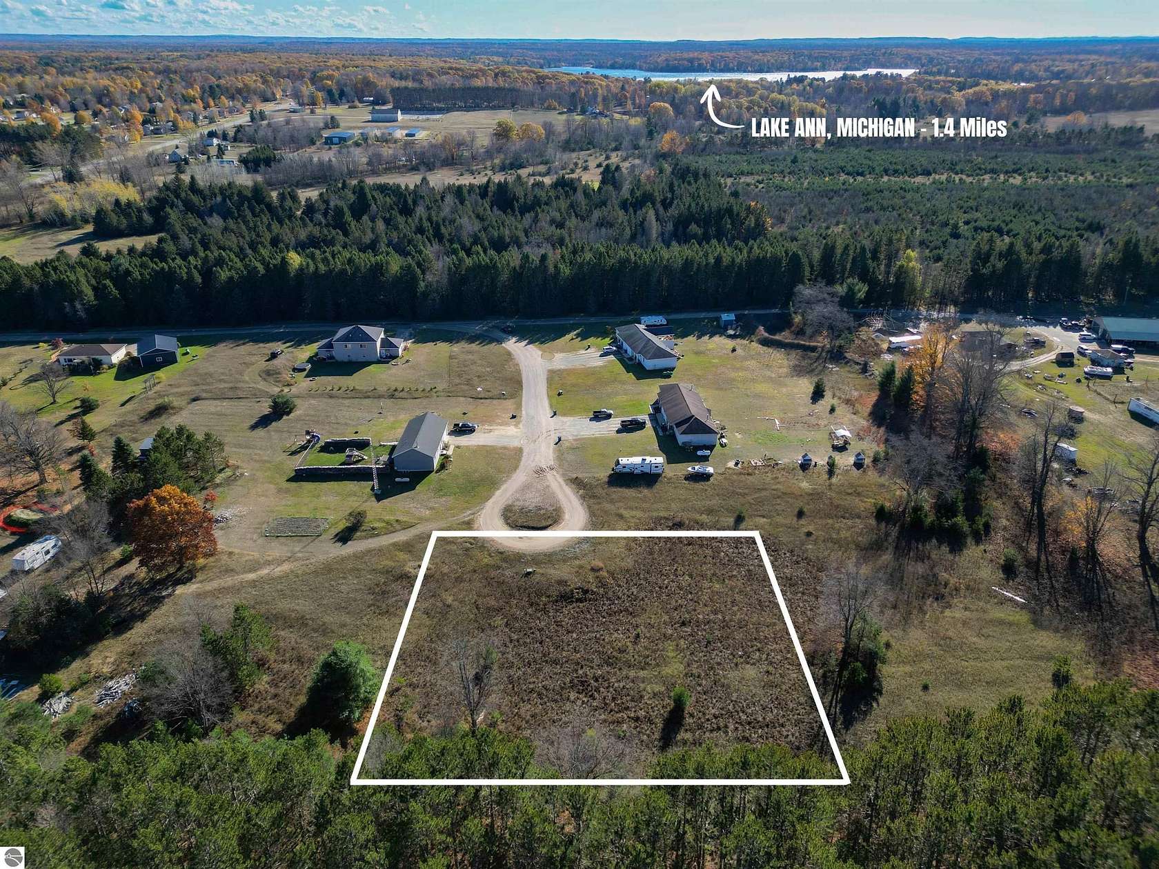 1 Acre of Land for Sale in Lake Ann, Michigan