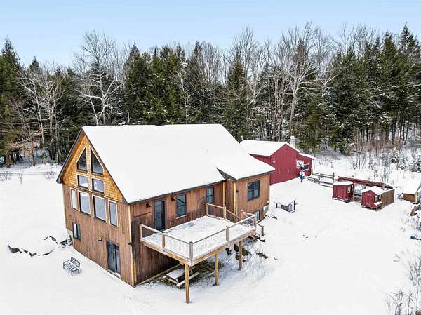 10.5 Acres of Land with Home for Sale in Morristown, Vermont