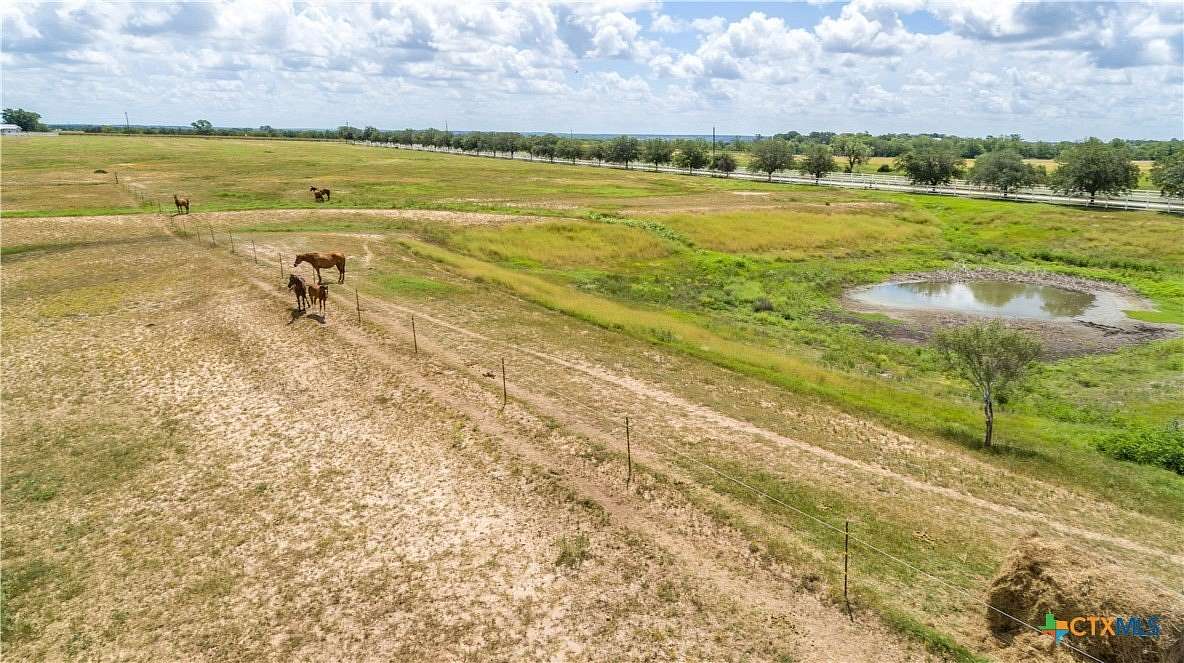 32.3 Acres of Agricultural Land with Home for Sale in La Vernia, Texas