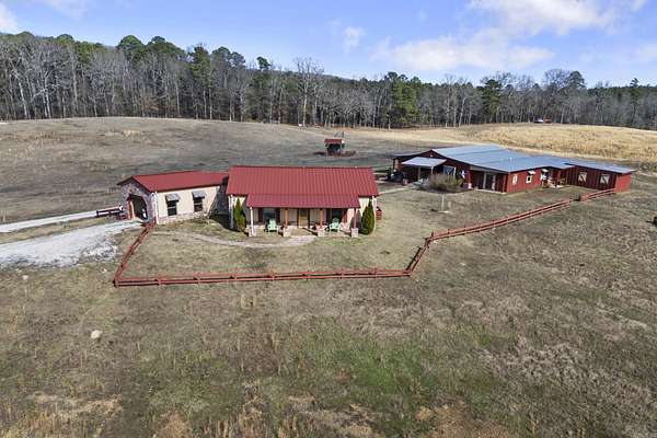 11.3 Acres of Land with Home for Sale in Bismarck, Arkansas