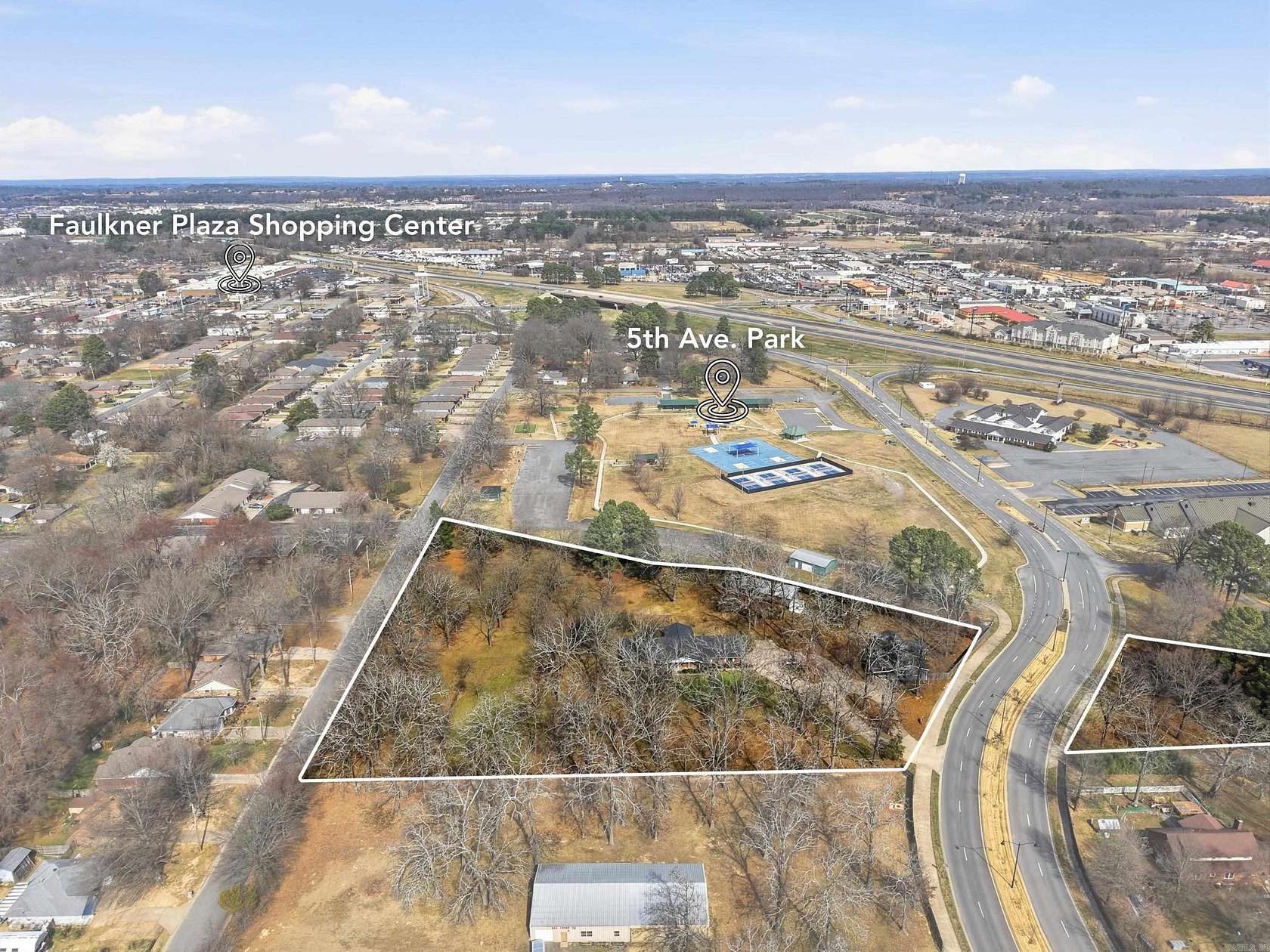 4.5 Acres of Improved Residential Land for Sale in Conway, Arkansas