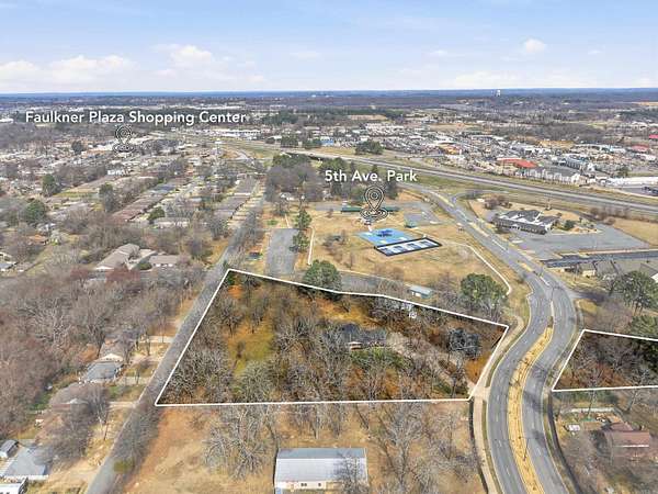 4.5 Acres of Improved Residential Land for Sale in Conway, Arkansas